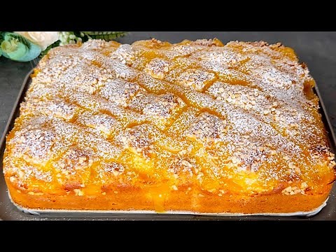 Mix it ALL and put it in the oven! The most delicate cake in 15 minutes! Simple and very tasty.