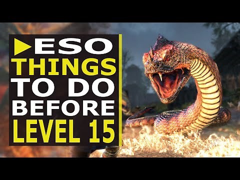 Things You Should do before Level 15 in ESO! Beginner Series Episode 2