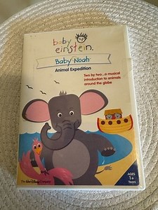 Baby Einstein Baby Noah Animal Expedition DVD 2004 Disney Educational Video | eBay