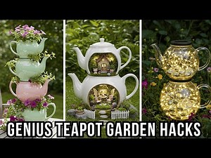 11 Genius Teapot Garden Upcycles You Won't Believe (So Easy & Clever!)