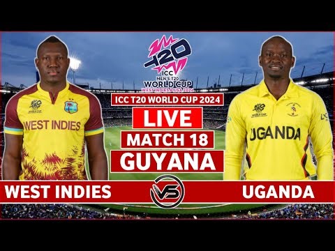 ICC T20 World Cup 2024 Live: West Indies vs Uganda Live Scores | WI vs UGA Live Scores & Commentary
