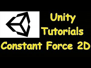 Constant Force 2D - Unity Tutorial