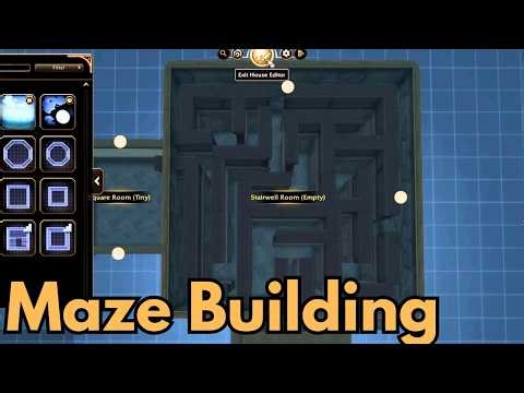 How to build a Maze in WoW Housing
