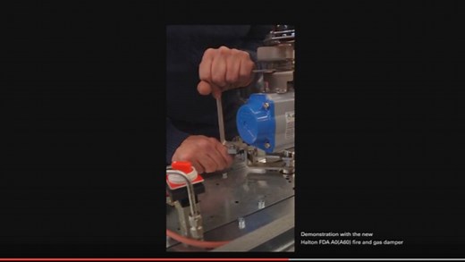 How to secure fire damper function with manual override? - Halton