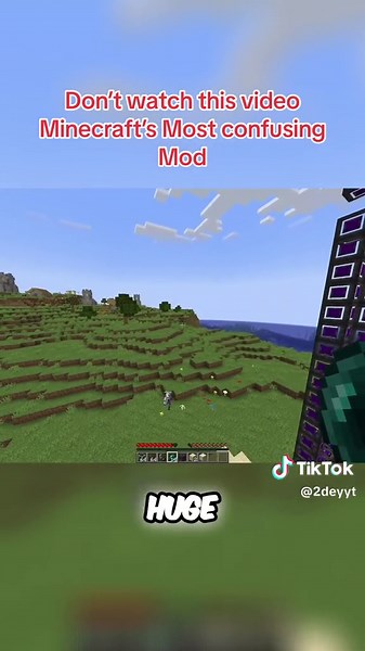 Insanity in Minecraft: A Glimpse of Confusing Mods