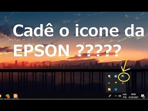 EPSON printer maintenance icon not appearing in taskbar. SOLUTION