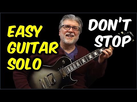 Easy (But GREAT) Guitar Solo Lesson | Don’t Stop Fleetwood Mac