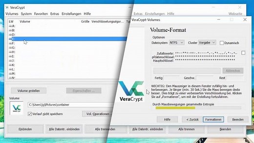 VeraCrypt: Das kann der TrueCrypt-Nachfolger
