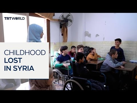 Children struggle with the long-term legacy of Syria’s conflict