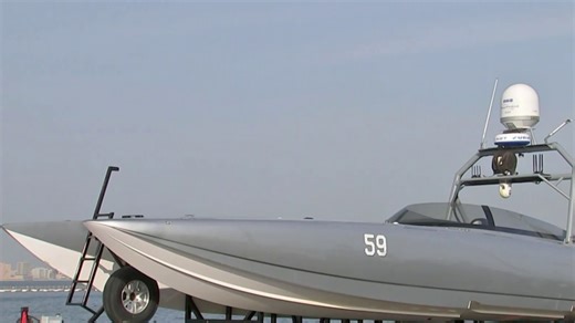 U.S. military sea drones warn of potential threats