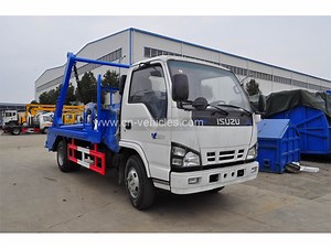 [Hot Item] Isuzu 5 Ton Skip Loader Garbage Transport Truck