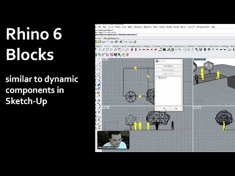 Master Blocks in Rhino 6