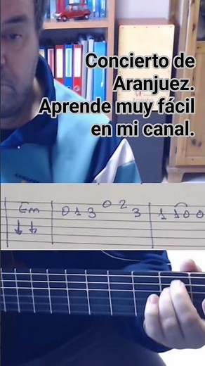 CONCIERTO DE ARANJUEZ. CLÁSICO Y AFLAMENCADO. TUTORIAL DE GUITARRA FÁCIL PARA TODOS.