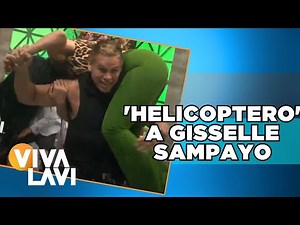Konan le hace 'el helicoptero' a Gisselle Sampayo | Vivalavi