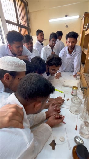 Thin Layer Chromatography test at the Department of Pharmacy in NSTU | #shorts