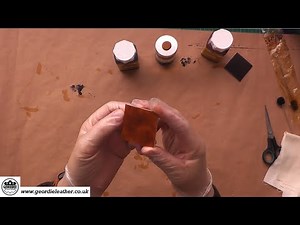 #6 Dying Leather - Leather Work For Beginners
