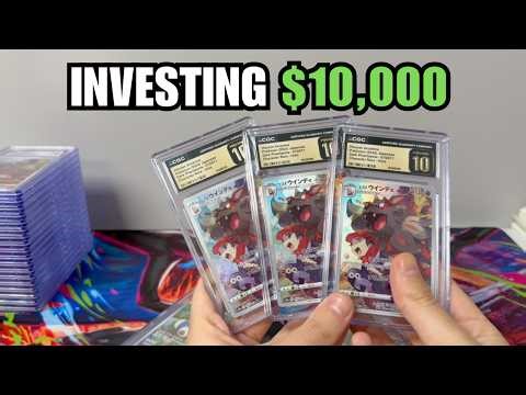 i put $10k into grading pokemon cards