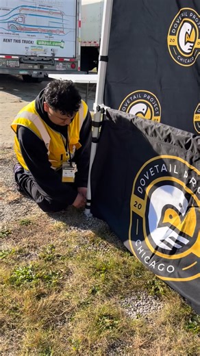 From graduates to givers — our Gold Vest volunteers show what true leadership and giving back to the community look like! 💪 | The Dovetail Project