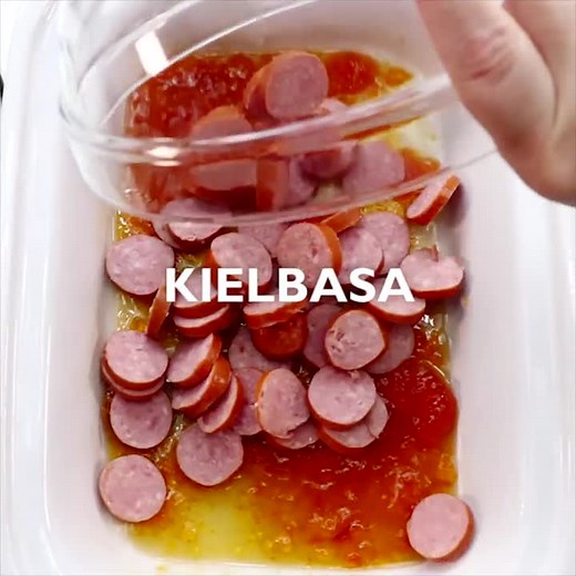 Crock-Pot Bourbon Glazed Kielbasa Recipe & Instructions->> https://crockpotladies.com/crockpot-bourbon-glazed-kielbasa/ With just 4 simple ingredients this amazing appetizer recipe for Slow Cooker Bourbon Glazed Kielbasa is to die for! Salty kielbasa sausage is paired with sweet apricot preserves and maple syrup and then bourbon whiskey adds just the right kick. [Gluten Free, Low Calorie, Low Cholesterol & Low Fat] | Crock-Pot Ladies