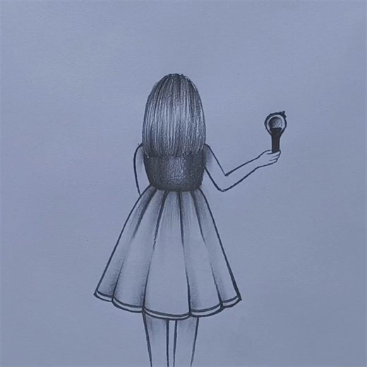 How to draw bts army girl #btsarmy #bts #girldrawing #pencildrawing #howtodraw