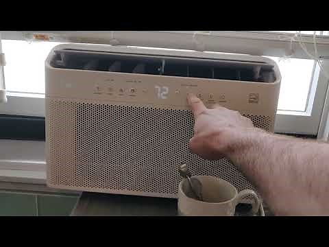 Midea 12K BTU U shaped Air Conditioner - Quietest & Most Efficient AC Available