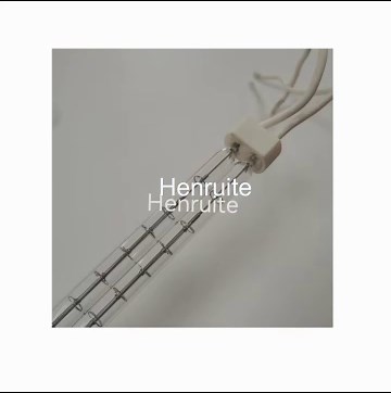 400w--10000w halogen infrared double tube 1123 golden reflector lamp 09751720 infrared heating lamp 