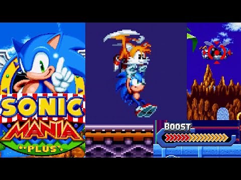Sonic Mania w/ Modern Sonic Mods - Cosmetic & Gameplay (FULL PLAYTHROUGH)