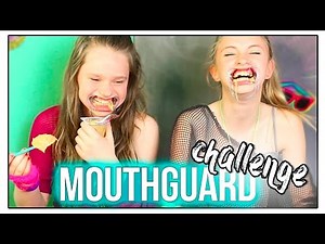Insane MOUTHGUARD CHALLENGE!!! | BlueEyedJackson