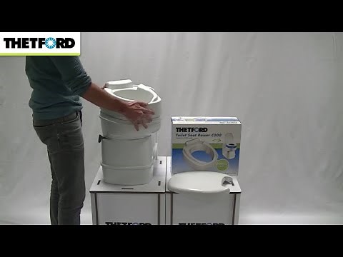 C2 / C3 / C4 / C200 | How to install the toilet seat raiser | Cassette toilet | THETFORD