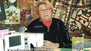 ♥Enjoy a quick tip on smart cutting and piecing with Kaye England! There's so much more that you will learn hands on with Kaye this Thursday-Sunday, October 12-15. Master smart quilting techniques with 4 days of hands-on learning opportunities with Kaye! Signup! http://inspiredtosew.com/fabric/shop-by-designer/kaye-england.html | Inspired To Sew