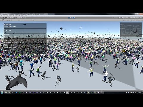 Mesh Animator 2.0 Walkthrough - Massive Unity crowds and GPU Instancing