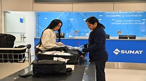 SUNAT: pasajeros deben declarar artículos al ingresar al país