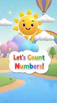 Learn Numbers 1–10 | Fun Counting for Toddlers with Cute Animation