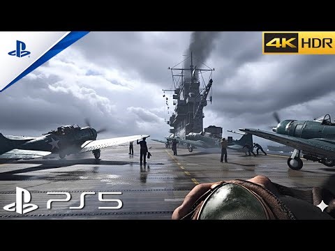 (PS5) Battle Of Midway | Immersive Ultra Realistic Graphics Gameplay | [4K 60FPS HDR] Call Of Duty