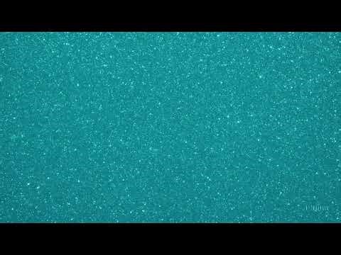 Shiny Turquoise Aesthetic Background | Ocean Glitter Vibes | 1h ✨