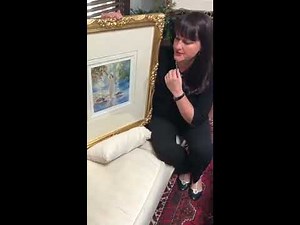 Norman Lindsay's exquisite watercolour "Nude in a Summer Hat"