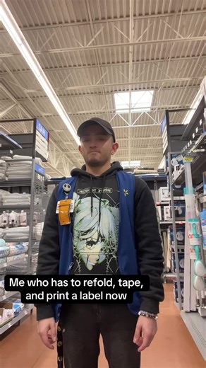 Walmart Customer Struggles with Clothing Size