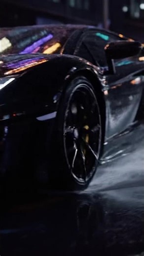 Neon Night Supercar Drive 🌃 | Cinematic 4K