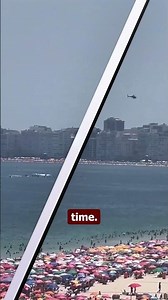 Banner-Towing Plane Crashes Near Copacabana Beach | Pilot Killed in Rio Accident