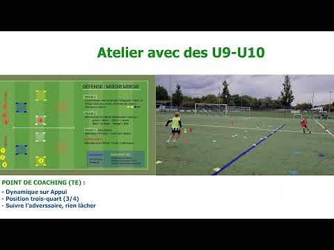 PLACEMENT FOOTBALL | Défense - Entrainement avec des U9-U10 🇫🇷