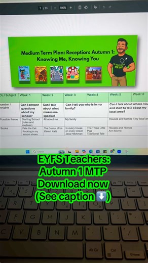 Eeeek! Mr Mc’s Autumn 1 Medium Term Planning 😍 check it out and download it here ➡️ https://www.ontrackwithmrmc.com/product-page/autumn-1-medium-term-planning #teacher #eyfs #reception #planning | Mr Mc - Early Years / Key Stage 1 - #MakingMemories