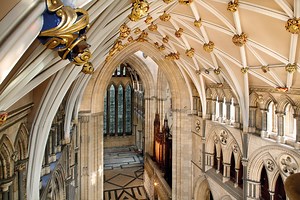 43K views · 724 reactions | Drone footage INSIDE the Minster! :o Take a look at some amazing video captured inside one of Europe's largest Gothic Cathedrals. Interested in visiting? Check out YorkMinster.org | York Minster | Facebook