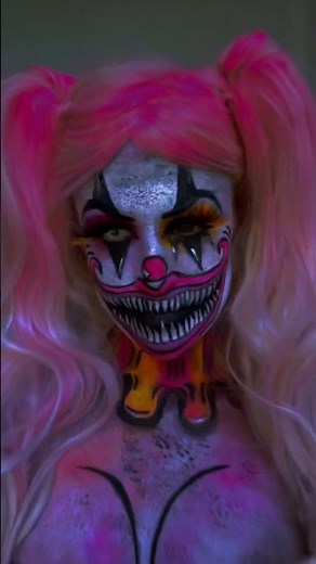 Clown Makeup tutorial #makeuptutorial #clownmakeup