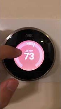 How to Use Alt Heat on Nest Thermostat