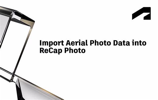 Import aerial photo data into Recap Photo | Autodesk