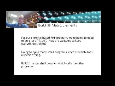 Hartree Fock Video 1.0: Introduction to Hartree Fock with Matlab