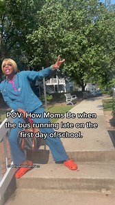 227K views · 14K reactions | POV: when the bus running late on the first day of school & Mama gotta work .❤️ VC: Hollywoodgengen | Hollywoodgengen | Facebook