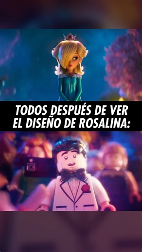 191K views · 6.8K reactions | Todos después de ver el diseño de Rosalina en 'The Super Mario Galaxy Movie'. #supermario #mariogalaxy #rosalina #nintendo #levelup | Level Up | Facebook