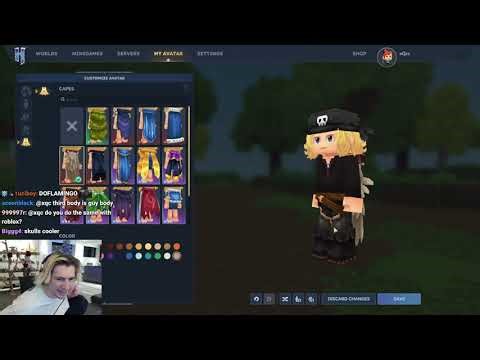 xQc Plays HYTALE