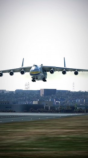 Antonov An-225 Landing #aviation #aviationlovers #reels | Aviation World